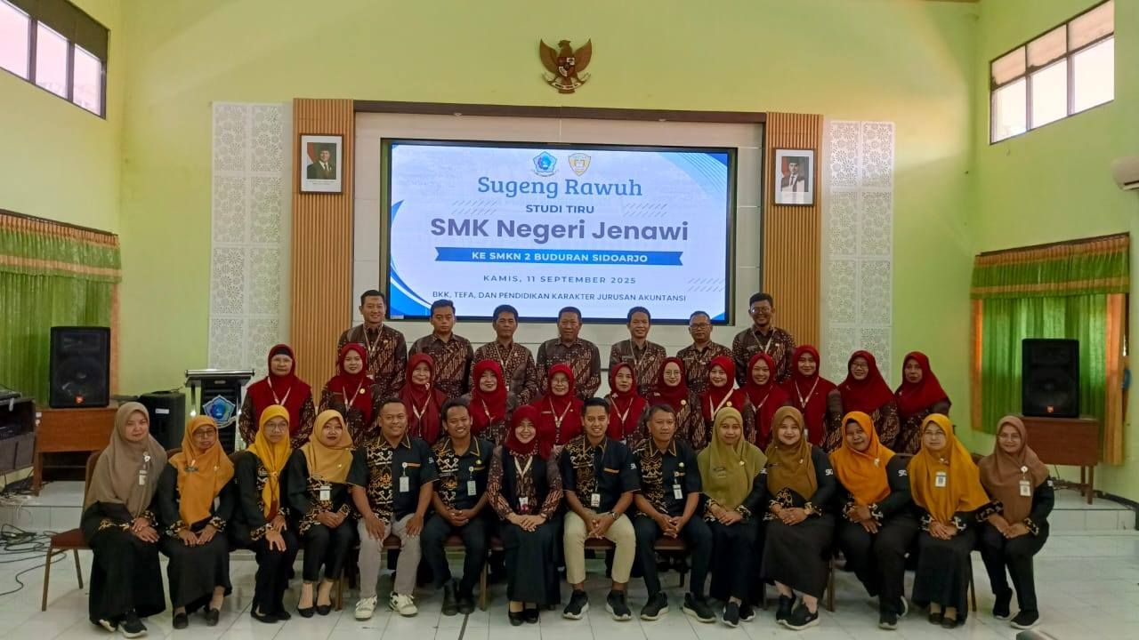 Kunjungan SMKN JENAWI JATENG ke SMKN 2 BUDURAN