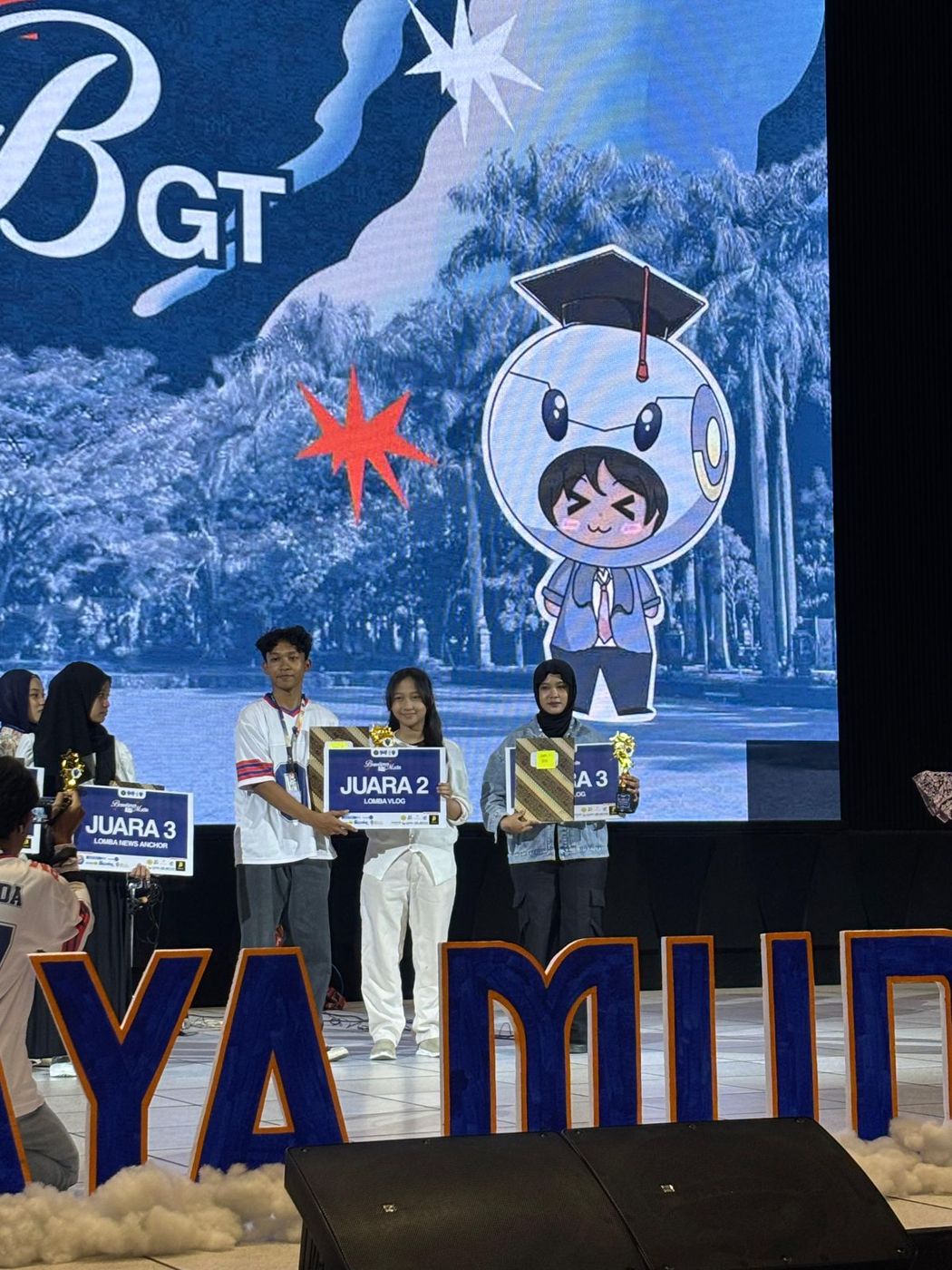 Selamat! ananda Rafqa Pietra Juara 2 Lomba Vlog Universitas Brawijaya