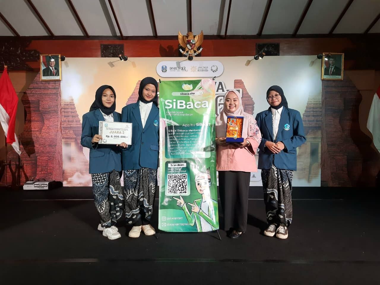Selamat Tim SMKN 2 BUDURAN Meraih Juara 2 Lomba Karya Tulis Ilmiah SEJARAH ( Dinas Kebudayaan dan Pariwisata Jawa Timur)