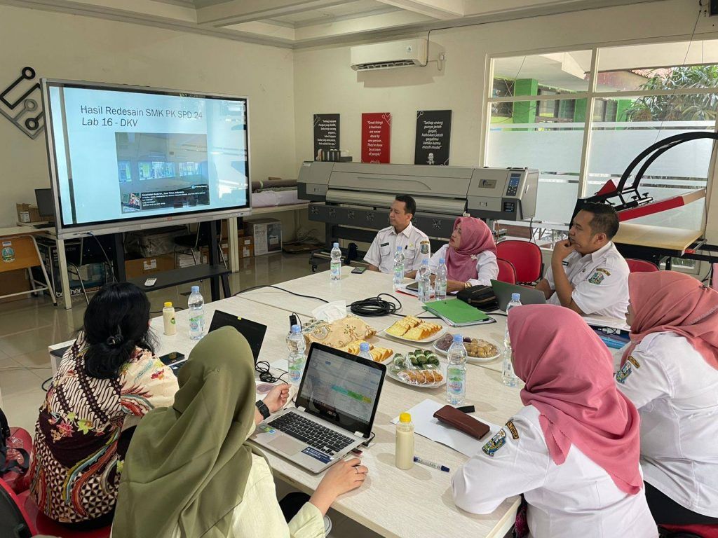 Kegiatan Supervisi SMK PK dari Pusat