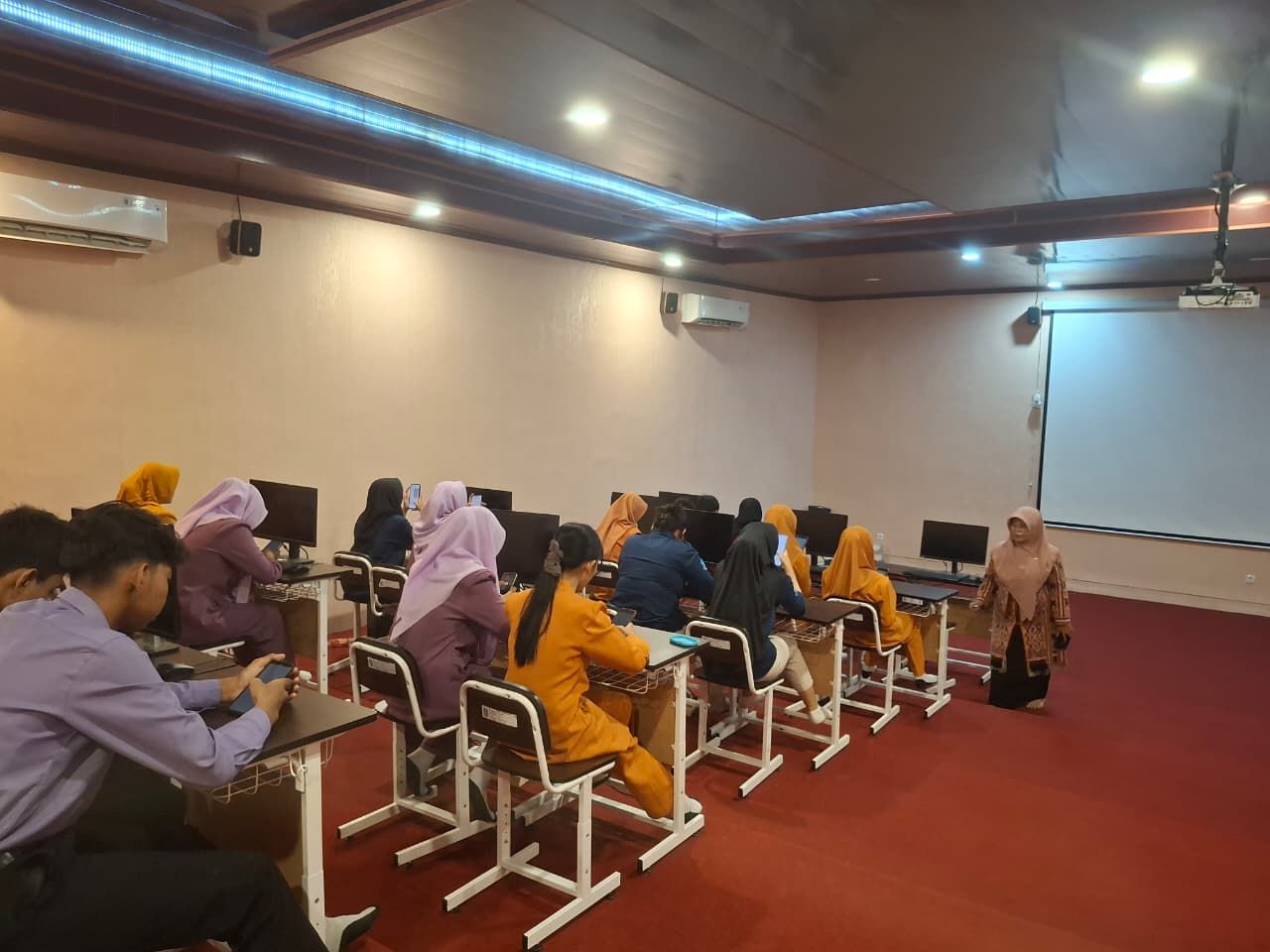 Kegiatan Survey Karakter Siswa SMKN 2 Buduran Sidoarjo