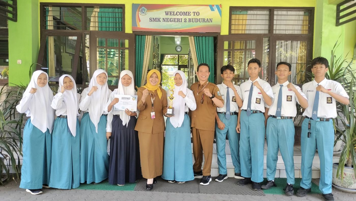Hebat! Grup Banjari Siswa SMKN 2 Buduran Meraih Juara 2