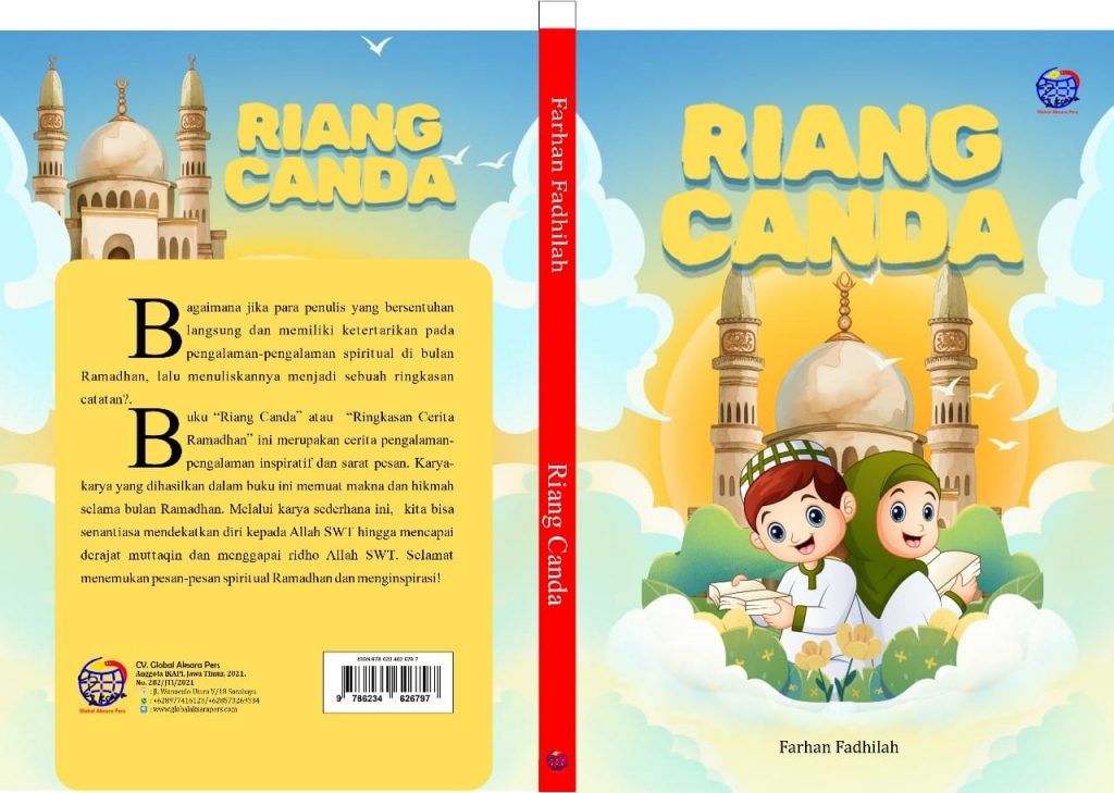 Buku RIANG CANDA ( RINGKASAN CATATAN RAMADHAN) Karya siswa SMKN 2 BUDURAN sudah terbit ISBN