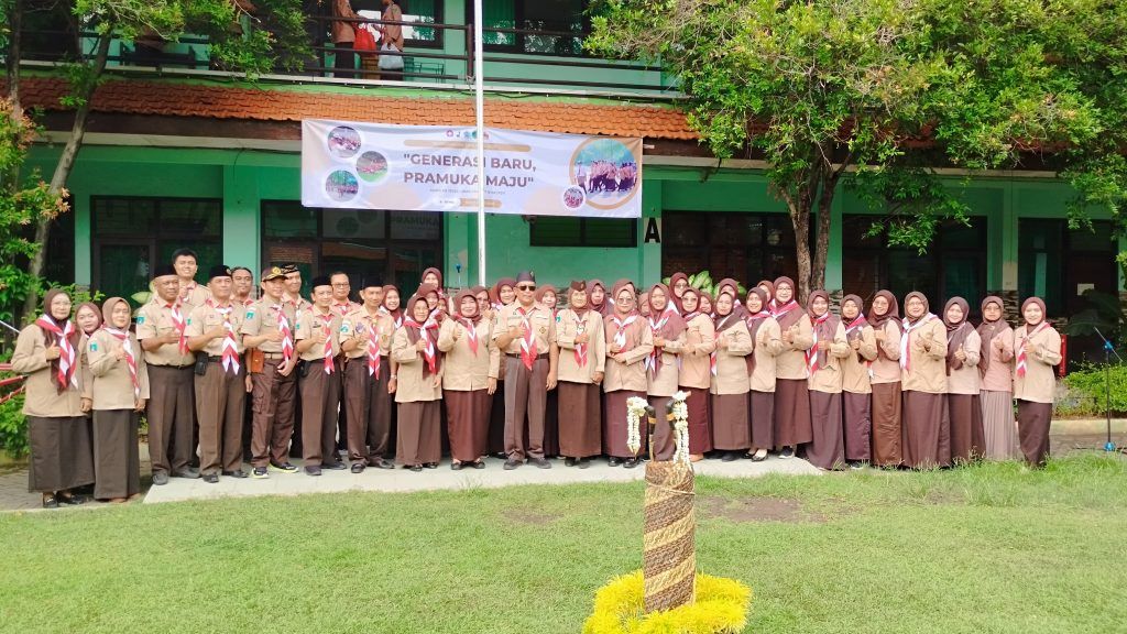 Api Unggun Penyemangat PENTA XXV 2025 SMK Negeri 2 Buduran