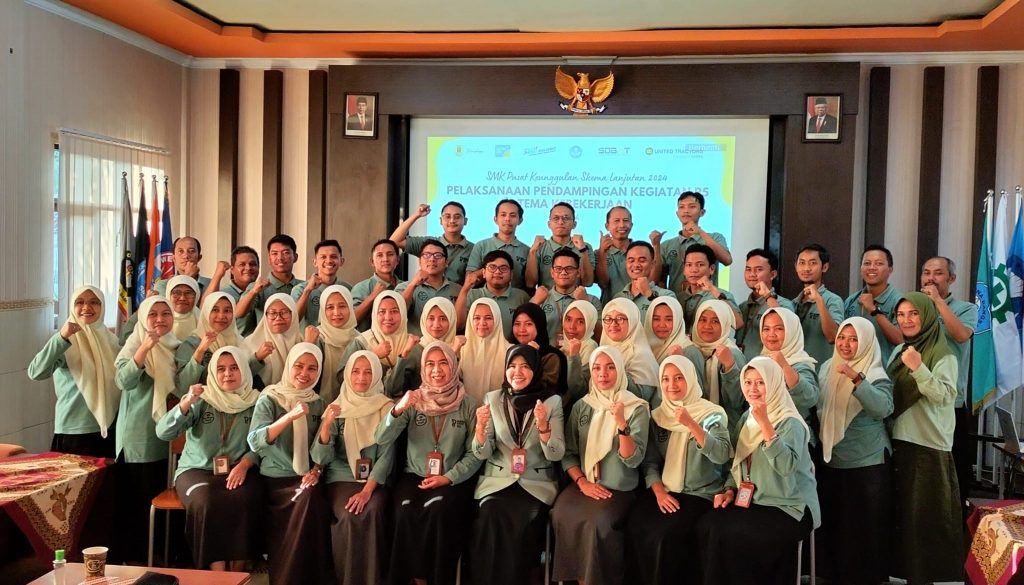 Berbagi praktik baik Modul P5 Kebekerjaan di SMK Bina Bangsa